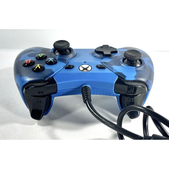 PowerA Xbox One Midnight Blue Camo 1503455-01 Wired Controller Tested - Picture 5 of 8